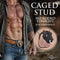 Master Series Bull Chastity Cage Black displayed by a muscular man, highlighting bold restraint and playful control.