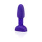 b-Vibe Rimming Petite Rotating Remote Control Plug Purple - smaller version of popular vibrating butt plug.