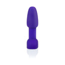 b-Vibe Rimming Petite Rotating Remote Control Plug Purple displayed prominently.