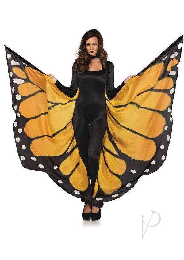 Festival Butterfly Wing Cape Orng/blk-0