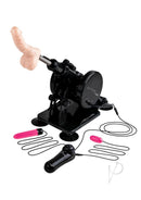 WhipSmart Premium Thruster Automatic Sex Machine Black with various attachments and controls