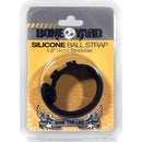 Boneyard Silicone Ball Strap Stretcher Black in packaging, showcasing 1.5 inch stretch design for comfortable use.
