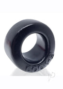 Oxballs Cock-B Bulge Silicone Cock Ring Black, plush padded comfort ring for enhanced bulge.