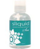 Sliquid Natural Sea Intimate Lubricant 4.2 oz bottle with water-based formula and natural ingredients.