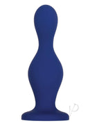 Gender X Ins and Outs Silicone Dildo Stroker Set Blue - blue silicone dildo with suction base for pleasure.