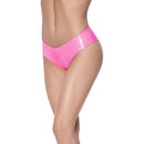 Magic Silk Club Candy Low Rise Boy Short Pink S/M showcased on model, highlighting the playful and flirty design.