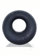 Oxballs Bigger Ox Silicone Cock Ring Black Ice, plush padded ring designed for comfort and durability.