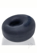 Oxballs Bigger Ox Silicone Cock Ring Black Ice in black, plush and padded for comfort and support.