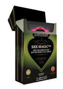 Kama Sutra Sex Magic Sex-To-Go Kit pocket-sized intimate essentials box with lube and warming gel.