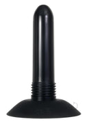 Evolved Heavenly Harness Kit Remote Control Vibrator Black with suction cup base and silicone sleeve.