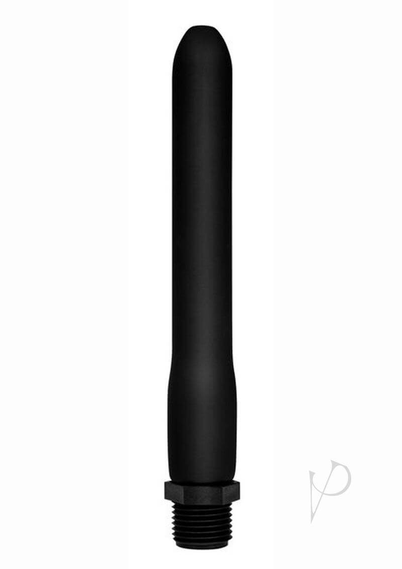 Prowler RED Shower Shot Silicone Douche Nozzle Small Black for hygiene and intimate play.
