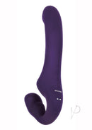 2 Become 1 Silicone Vibrator with Remote Control Purple, double-ended vibrator with triple motors.