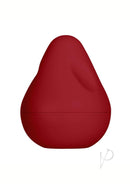 Zero Tolerance Kilauea Volcano Stroker White and Red in red, soft mountain-shaped design for solo pleasure.