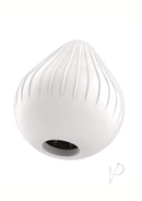 Zero Tolerance Krakatoa Volcano Stroker White and Red, volcano-inspired design, super stretchy sleeve.