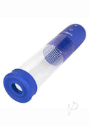 Admiral Rechargeable Rock Hard Pump Kit Blue with sleek design and easy-touch controls for effective suction.