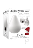 Zero Tolerance Fuji Volcano Stroker White and Red packaging featuring a unique design for maximum pleasure.