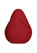Zero Tolerance Fuji Volcano Stroker White and Red compact stroker with a mountain-inspired design in red.