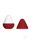 Zero Tolerance Fuji Volcano Stroker White and Red compact stroker design, featuring playful mountain-inspired colors.