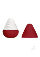 Zero Tolerance Vesuvius Volcano Stroker White and Red, featuring a volcano-shaped sleeve and protective case.