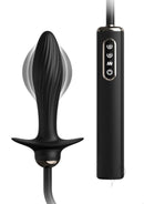 Anal Fantasy Elite Auto-Throb Inflatable Vibrating Plug with remote control for enhanced anal pleasure.