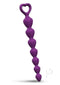 Bing Bang Silicone Anal Beads Small Purple designed for progressive anal pleasure with seven smoothly graduated beads.