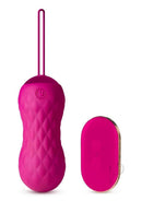 Blush Carina Vibrating Egg with Remote Fuchsia, a pink pleasure device with wireless remote for deep sensations.