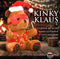 MS Holiday Bear Brown wearing a Santa cap and playful accessories, perfect for festive cuddles this holiday season.