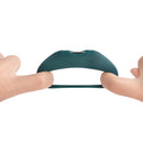 Magic Motion Dante II Smart Vibrating Cock Ring being stretched by hands for a snug fit.