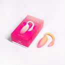 Magic Flamingo Max App Controlled Kegel Vibrator Orange packaging and product display on a white background.