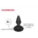 Magic Equinox App Controlled Vibrating Butt Plug features ergonomic design and magnetic USB charging.