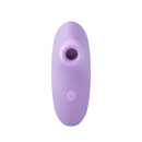 Svakom Pulse Lite Neo Clitoral Suction Vibrator Lavender top view image showcasing its design and features.