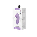 Svakom Pulse Lite Neo Clitoral Suction Vibrator Lavender packaging showcasing interactive app technology