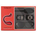 Svakom BDSM Unlimited Pleasure Kit in elegant gift box with accessories including cuffs and blindfold.