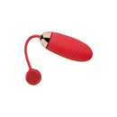 Svakom Ella App Controlled Bullet Vibrator Plum Red - powerful compact vibe with app control and on-toy buttons.