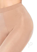 Close-up of Leg Avenue Lycra sheer to waist support pantyhose in nude, showcasing soft, smooth fabric and flattering fit.