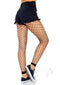 Diamond Net Footless Tights Os Blk-1