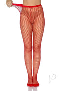 Spandex Industrial Net Tights Os Red-3