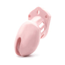 CB-X CB-6000S Pink Male Chastity Cage showcasing its smooth design and secure fit.