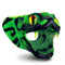 Creature Cocks Master Cobra Silicone Cock Ring Green showcasing a striking green cobra design with fangs and hypnotic eyes.