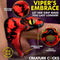 Creature Cocks Master Cobra Silicone Cock Ring Red with Viper's Embrace design featuring inviting texture and stimulating fangs.