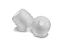 Perfect Fit Silaskin Cock and Ball Ring and Stretcher Clear, designed for comfort and effective support.