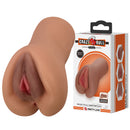 Pretty Love Eliana Vagina Shaped Masturbator Brown with detailed design and packaging.