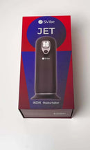 SVibe Ikon Jet Masturbator packaging showcasing advanced technology and sleek design.