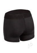 Her Royal Harness Boxer Brief XXLarge/XXXLarge Black back view with a supportive waistband and sleek design.