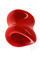 Oxballs Mega Squeeze Ergofit Ballstretcher Red designed for ergonomic comfort and stretch.