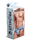 Prowler Blue Paw Brief Small packaging showcasing stylish men's underwear with paw print design.