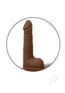 Sizzling Sergeant Love Doll Chocolate, life-like inflatable male love doll with textured shaft.