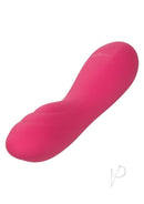 Liquid Silicone Pixies Ripple Rechargeable Vibrator Pink with a sleek design for targeted stimulation.