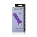 FemmeFunn Booster Bullet Silicone Vibrator Purple