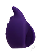 VeDO Huni Silicone Vibrator Deep Purple side view showcasing its playful design and flexible ears for pleasure.